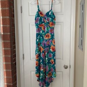 Cato J/M Dress Paris Spring Tropic‎ Teal Romper
